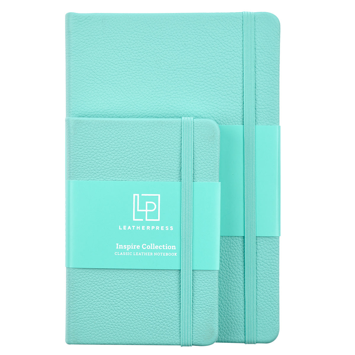 Leatherpress Reef Blue Genuine African Leather Notebook