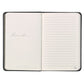 Leatherpress Midnight Black Genuine African Leather Pocket Notebook