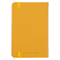 Leatherpress Butter Yellow Genuine African Leather Pocket Notebook