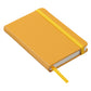 Leatherpress Butter Yellow Genuine African Leather Pocket Notebook
