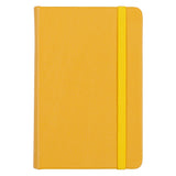 Leatherpress Butter Yellow Genuine African Leather Pocket Notebook