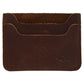 Genuine African Leather Brown Card Holder