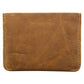 Genuine African Leather Light Brown Card Holder