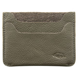 Genuine African Leather Rich Brown Card Holder