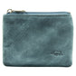Genuine African Leather Midnight Blue Small Coin Purse