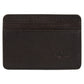 Genuine African Leather Dark Brown Card And ID Holder