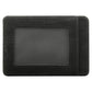 Genuine African Leather Gloss Black Card And ID Holder