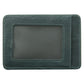 Genuine African Leather Midnight Blue Card And ID Holder