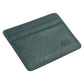 Genuine African Leather Midnight Blue Card And ID Holder