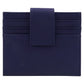 Genuine African Leather Purple Wallet With Clip Closure