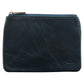 Genuine African Leather Medium Navy Coin Purse