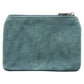 Genuine African Leather Medium Blue Coin Purse