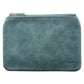 Genuine African Leather Medium Blue Coin Purse
