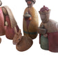 Christmas Nativity Wood Finish Set Of 11