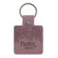 Be Still and Know Metal and Faux Leather Key Ring