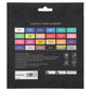 Veritas Twenty Four-Piece Acrylic Paint Marker Set