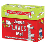 Jesus Loves Me … and Other Things the Bible says about Me Coloring Boxed Cards