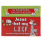 Jesus Het My Lief Afrikaans Coloring Boxed Cards for Children