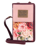 Geloof Hoop en Liefde Afrikaans Faux Leather Women's Wallet