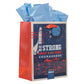 Be Strong and Courageous Medium Gift Bag with Gift Tag