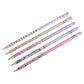 Floral Watercolor Tub of 50 Pencils