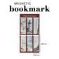 Footprints Six-Piece Magnetic Bookmark Set