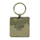 Footprints Epoxy Metal Key Ring