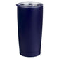 Be Strong and Courageous Navy Stainless Steel Travel Mug
