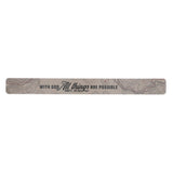 With God All Things Are Possible Large Magnetic Strip