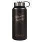 Strength and Courage Stainless Steel Water Bottle