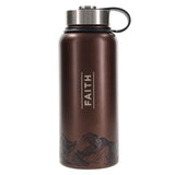 Faith Mountains Stainless Steel Water Bottle