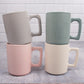 Love, Faith, Grace, Peace Four-Piece Ceramic Mug Set