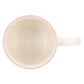 For I Know the Plans Ceramic Mug with a Pink Rim