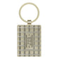 I Know the Plans I Have for You Metal Key Ring