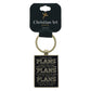 I Know the Plans I Have for You Metal Key Ring