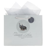 Vind Jou Vreugde in die Here Afrikaans Large Landscape Gift Bag with Gift Tag