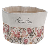 Genade in Oorvloed Afrikaans Canvas Planter Cover