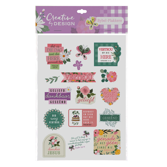 Dit Is die Dag Wat die Here Gemaak Het Afrikaans Three-Piece Journaling Stickers