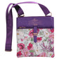 Bloom in His Grace Faux Leather Sling Bag