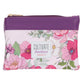Cultivate Kindness Faux Leather Zipper Pouch