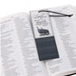 Loof die Here aan Sy Liefde Is Daar Geen Einde Nie Afrikaans Faux Leather Bookmark