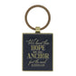 We Have This Hope as an Anchor for the Soul Epoxy Metal Keychain
