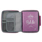 I Am God's Princess Daughter of the King of Kings Purple Glitter Bible Cover