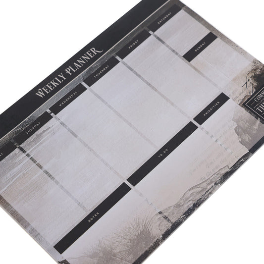 A4 Weekly Desk Planner - Commit Everything You Do to the Lord