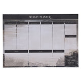 A4 Weekly Desk Planner - Commit Everything You Do to the Lord