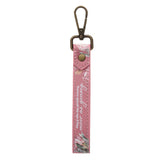 Mag Jy Elke Dag Genade Ontvang Afrikaans Faux Leather Wristlet Key Ring