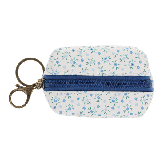 Loof die Here Want Hy Is Goed Afrikaans Keychain with Faux Leather Pouch