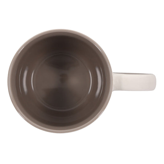 He Restores My Soul Taupe Ceramic Mug