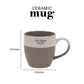 He Restores My Soul Taupe Ceramic Mug