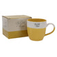 Be Still and Know Yellow Ceramic Mug